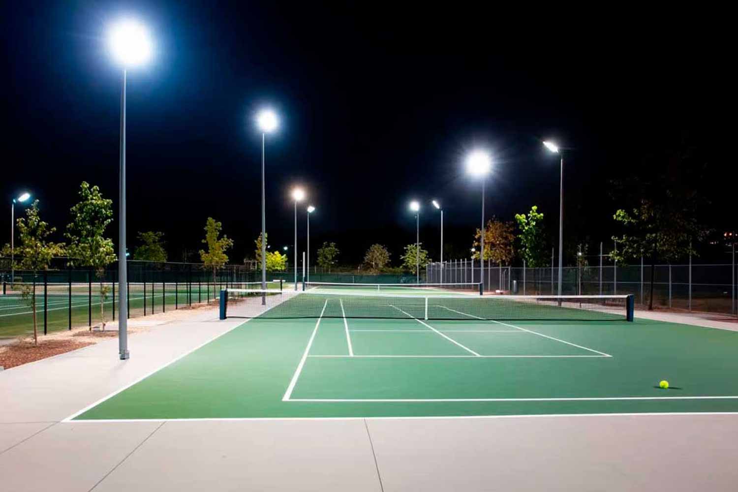 Iluminação de quadra