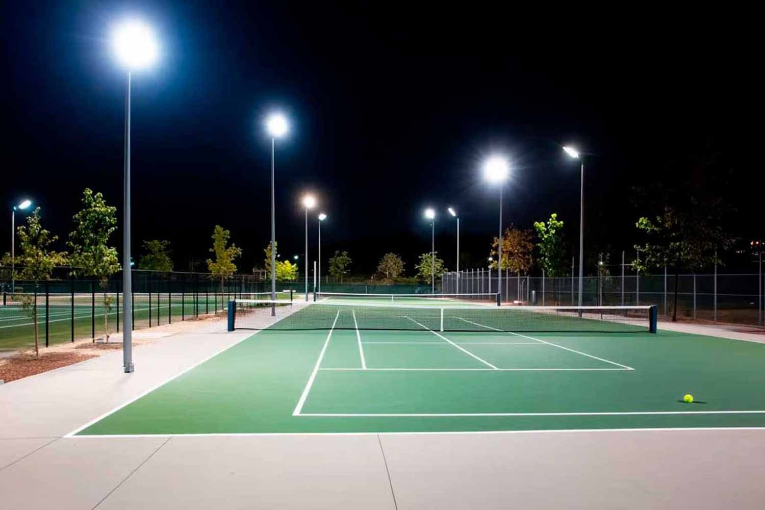 Iluminação de quadra